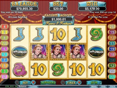 Fame and Fortune Slot Game